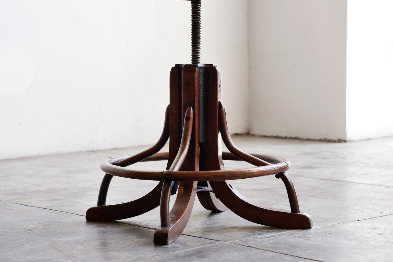 Wood Drafting Stool Wood Drafting Stool