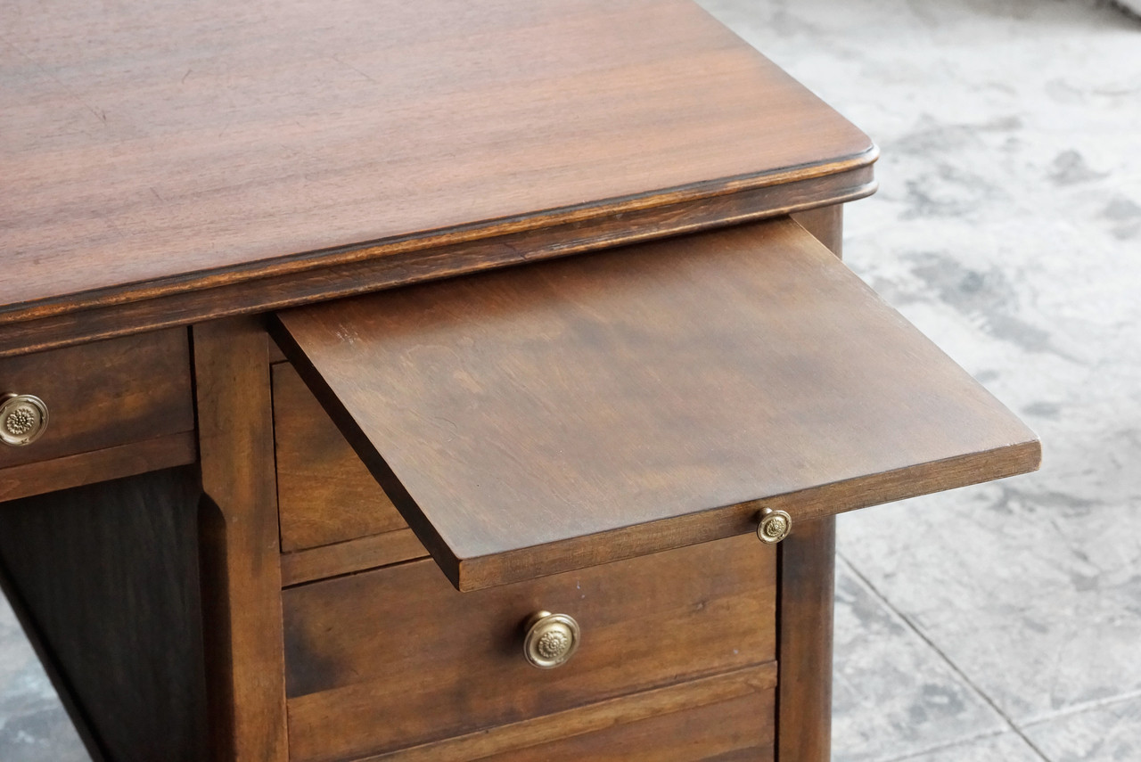 SOLD - Antique 1920s Executive Desk, Solid Walnut - Rehab Vintage SOLD - Antique 1920s Executive Desk, Solid Walnut - SOLD - Antique 1920s Executive Desk, Solid Walnut - Rehab Vintage