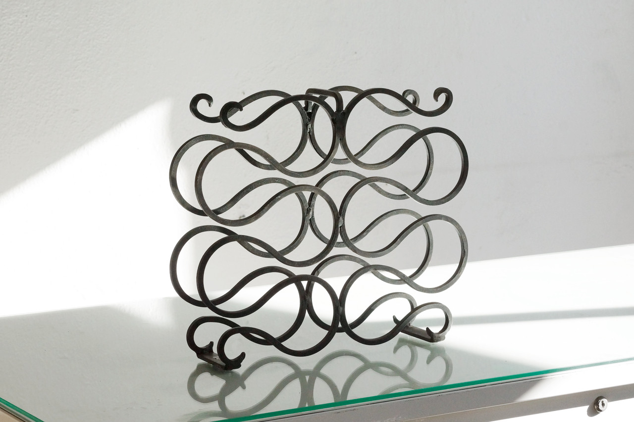 Sold Vintage Wrought Iron Wine Rack Spanish Revival Style Sold Vintage Wrought Iron Wine Rack Spanish Revival Style