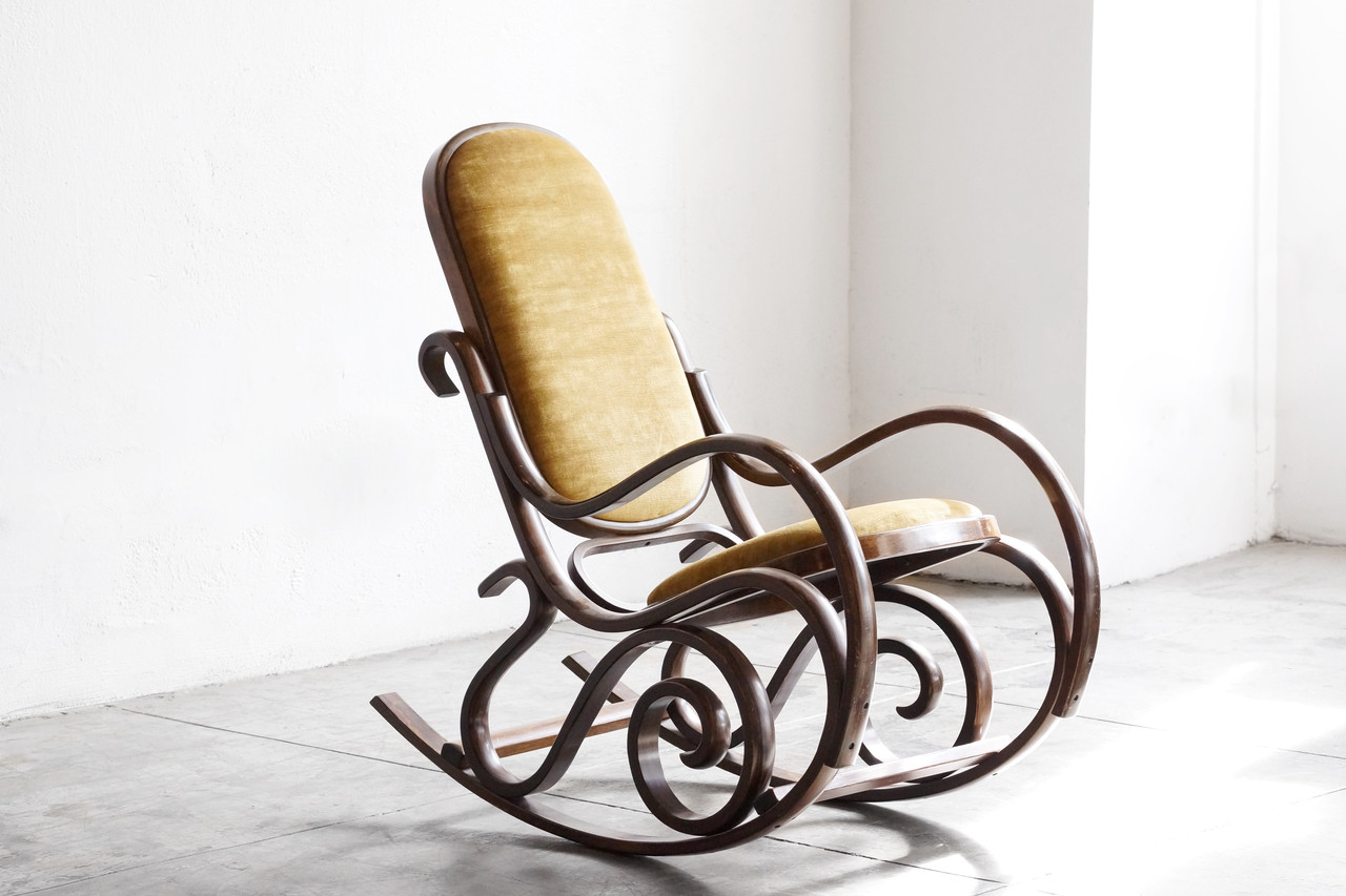 SOLD Thonet Style Bentwood Rocking Chair Rehab Vintage