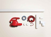 Wiffle ball pitching machine materials