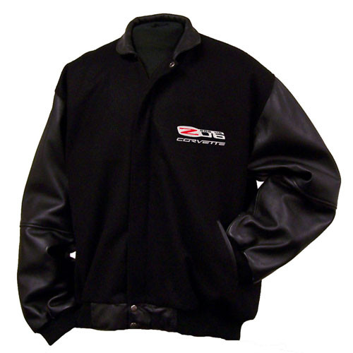 C6 Z06 Corvette Wool Varsity Jacket | Corvette Depot