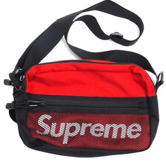 Supreme Logo Shoulder Bag Red - 0