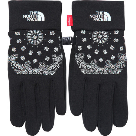 Supreme / The North Face Bandana Etip Gloves Black Large