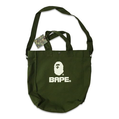 Bape XL Tote Bag Army Green