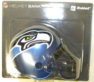 Seattle Seahawks Riddell NFL Mini Helmet Bank - GT Wholesale