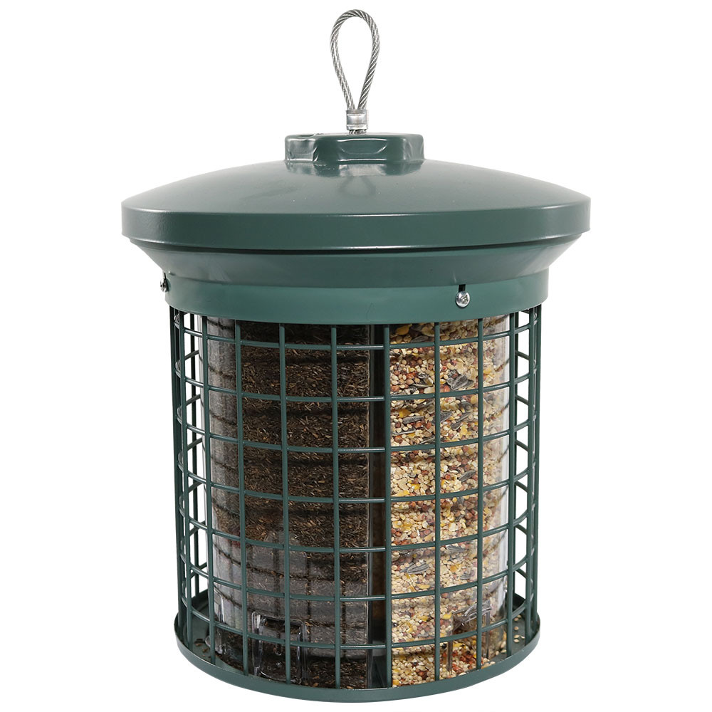 Sunnydaze Green Triple Tube Bird Feeder eBay