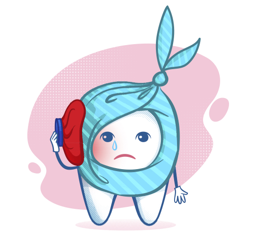 Image result for cartoon images of habit that can wreck teeth