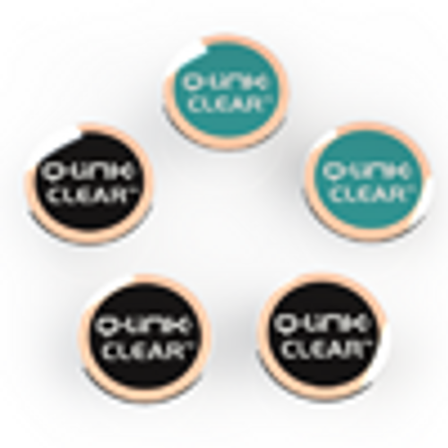 Q-Link Clear EMF Shield, 5 Multi Pack