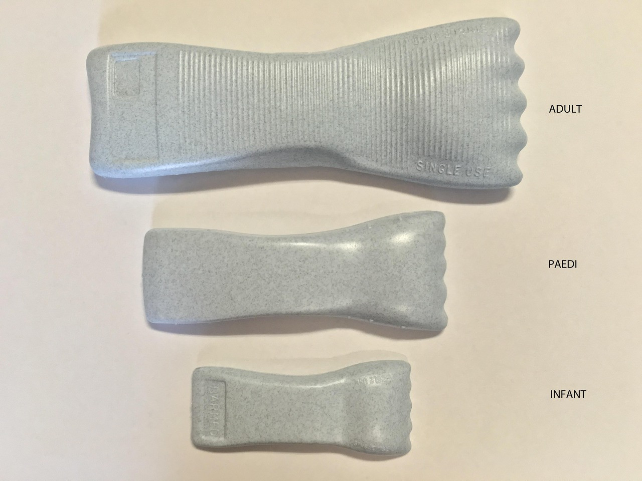 Barmed Arm Splints (packet of 10) I.V. Arm board, Adult,Paedi,infant