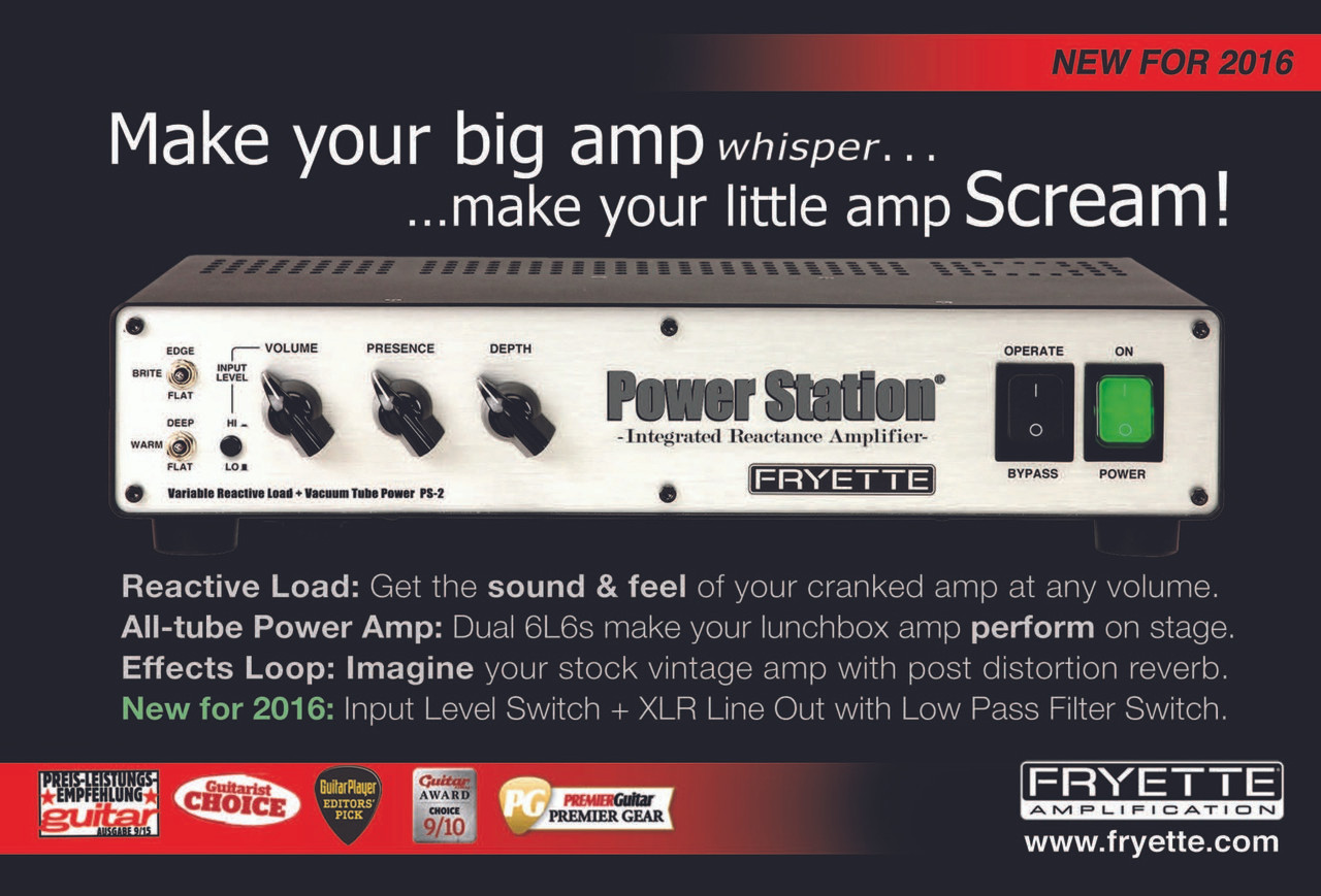 Fryette Power Station Guitar Attenuator Guitar Power Amps Fryette