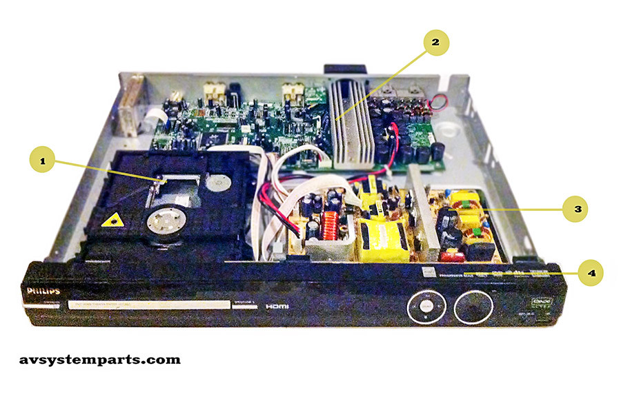 PHILIPS HTS3555/37 Parts