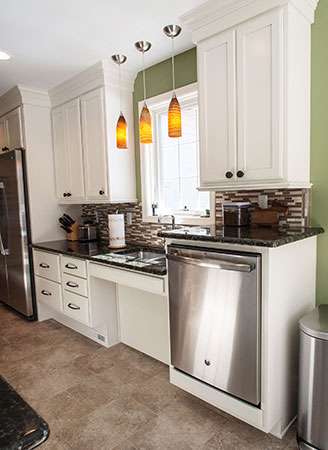 Kitchen Island Knee Space how to design a universal kitchen like this award winner - kraftmaid Kitchen Island Knee Space how to design a universal kitchen like this award winner - kraftmaid