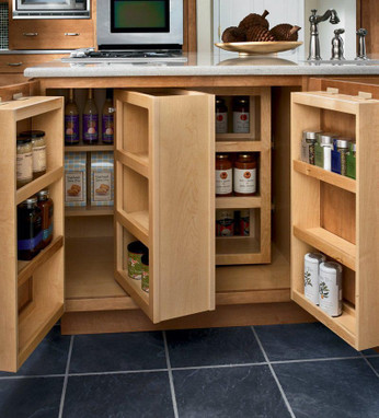storage pantry multi kitchen base kraftmaid cabinet cabinets custom cozinha space cooking center armario utenslios units organizando solutions access easy