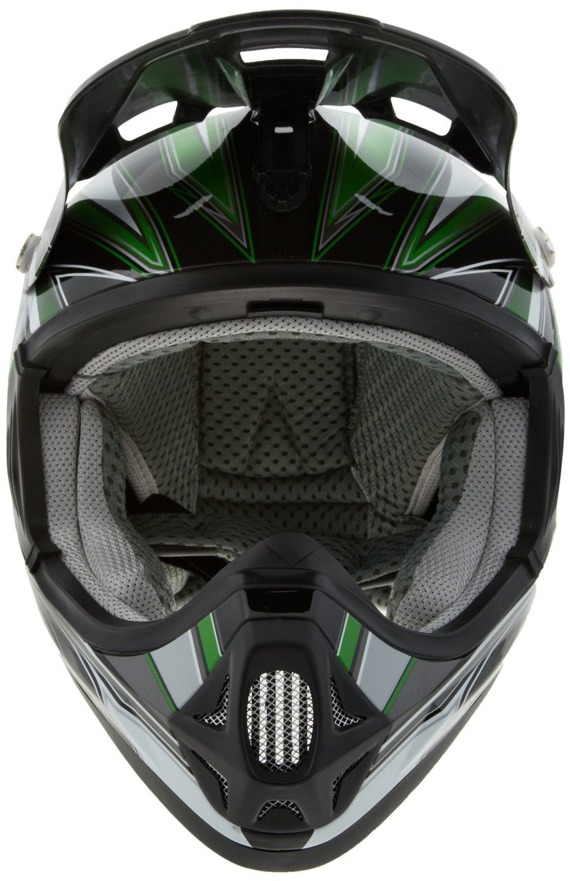 Vega Viper Jr Off Road Helmet Green Edge Xtreme Helmets