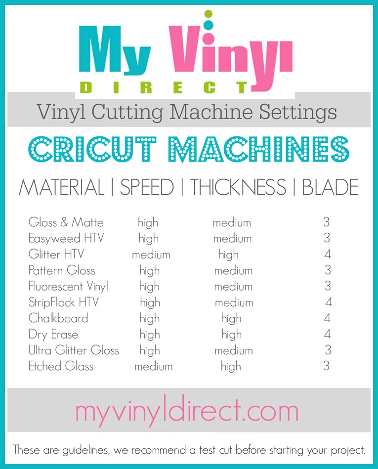 Printer Settings For Cricut Printable Vinyl