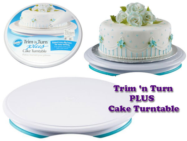 Wilton Trim-n-Turn Plus Cake Turntable Blackwood Lane