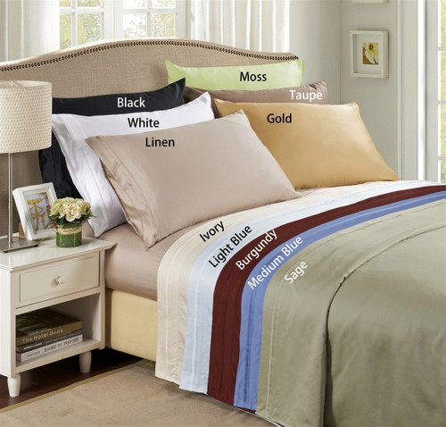 Lido Collection 600 Thread Count Egyptian Cotton Split Dual King Lido Collection 600 Thread Count Egyptian Cotton Split Dual King