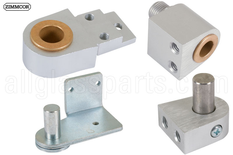 Commercial Door Pivot (Kit Set) (Left) (Zimmcor) (Aluminum)