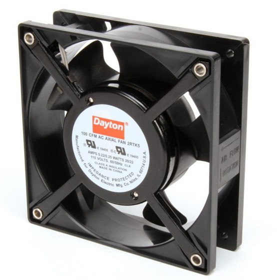 dayton axial fan 115 volts ac 20 watts 100 cfm model 2rtk5 cfm sizing chart
