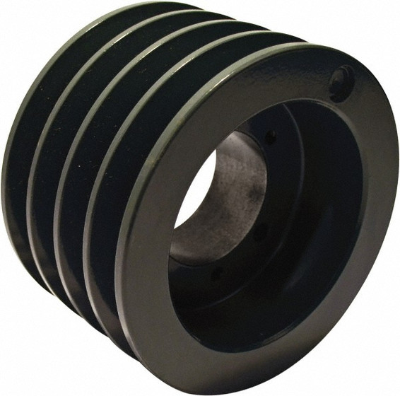 5.00&quot; OD Four Groove Pulley / Sheave for 3V Style V-Belt (bushing not included) # 4-3V500-SDS