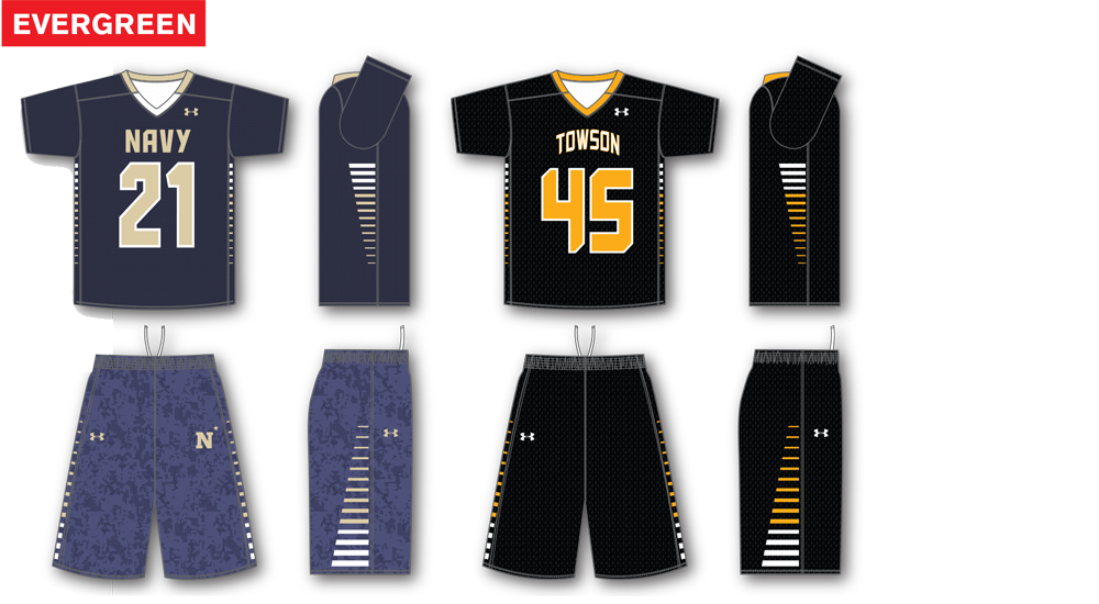 Under Armour Custom Sublimated Lacrosse Uniform Elevation Sports