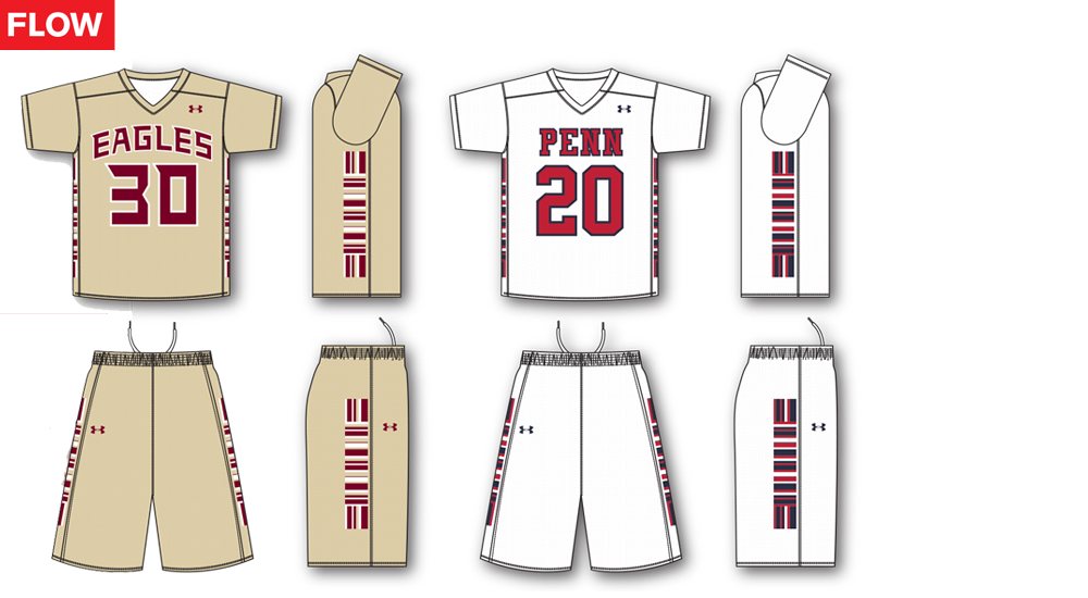 Under Armour Custom Sublimated Lacrosse Uniform Elevation Sports