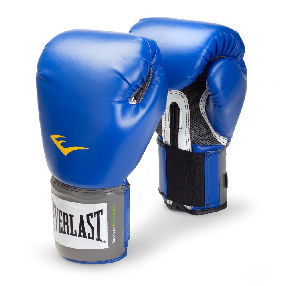 Everlast Blue Pro Style Training Boxing Gloves - 16 oz.