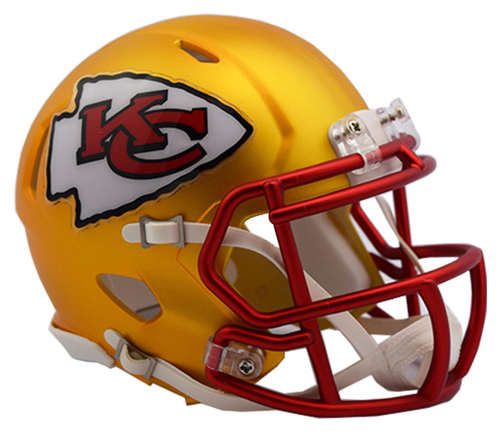 Kansas City Chiefs Riddell Speed Mini Helmet - Blaze Alternate 2017