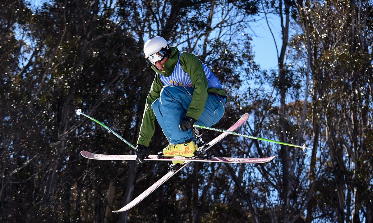 UniSport, winter style. At the Nationals Snow, students take to the icy conditions to compete in skiing and snowboarding.