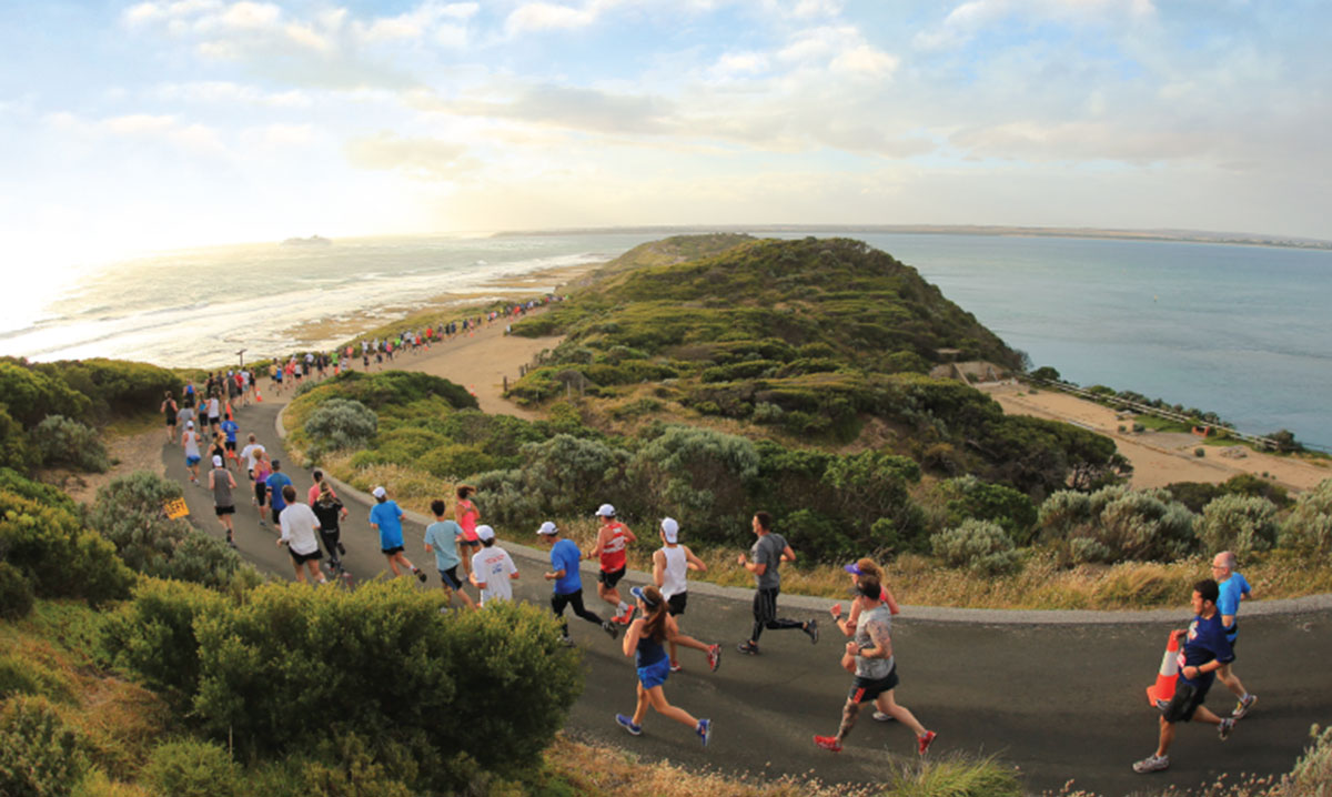 Experience epic views and insta worthy sunsets on the Portsea Twilight run