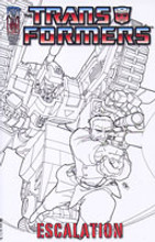 Transformers: Escalation # 3a rare incentive cover