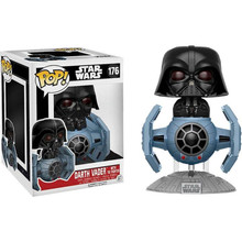 FUNKO POP! Star Wars - Bobble Head Darth Vader with Tie Fighter