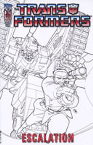 Transformers: Escalation # 3a rare incentive cover