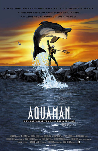Aquaman # 40b limited 'MOVIE POSTER' variant