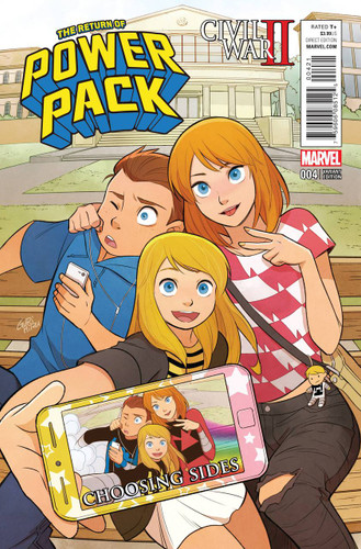 Civil War II: Choosing Sides #4 (of 6) Limited 'POWER PACK' Variant