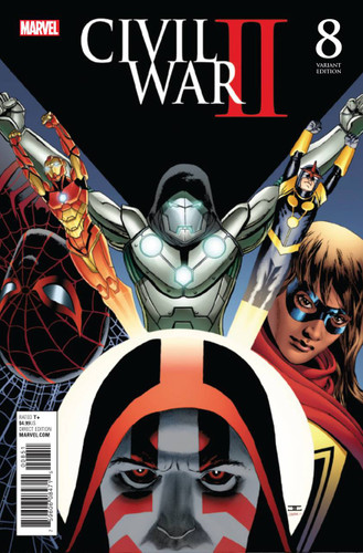 Civil War II #8d (of 8) Limited 'CASSADAY' Variant