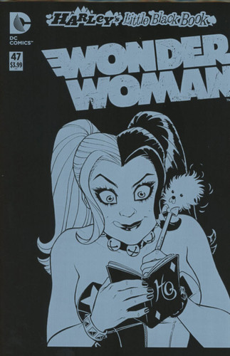 Wonder Woman #47 Limited 'HARLEYS LITTLE BLACK BOOK' Variant