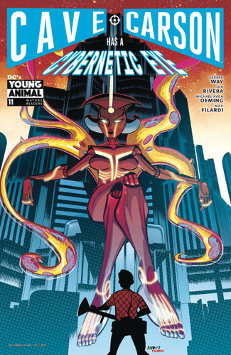 Cave Carson: Has a Cybernetic Eye #11