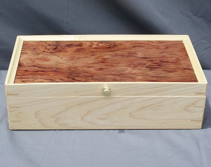Maple and Bubinga keepsake box