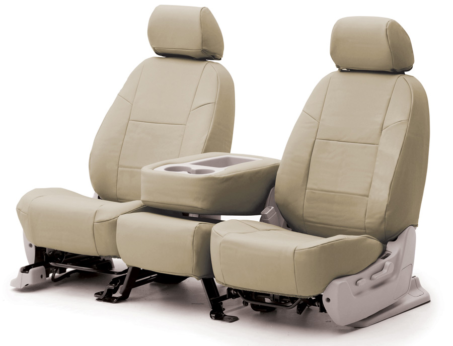 Coverking Genuine Leather Car Seat Covers