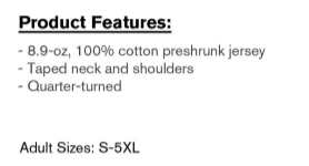 Gildan Heavy Cotton T-shirt product features