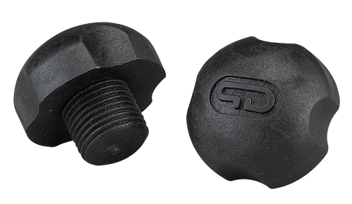 PowerDyne Jam Plug pair is a 5/8” black rubber plug