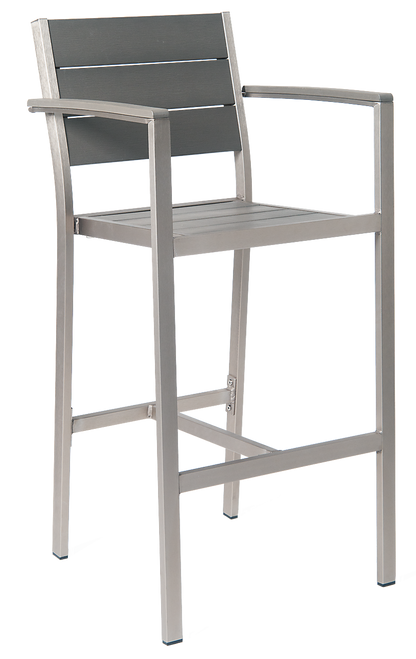 outdoor aluminum bar stool bar stool with arms