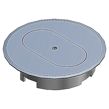 Carlon E97DSS - Nonmetallic Round Duplex Floor Box Cover baldor high voltage and low voltage wiring 