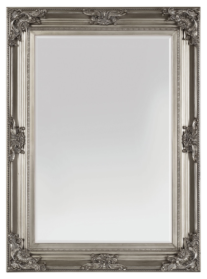Beaumont Antique Silver Mirror