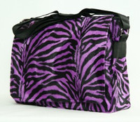 animal print fluffy bag