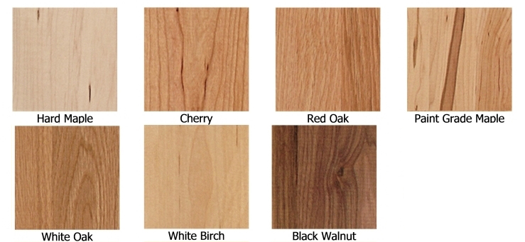 wood types light wood types