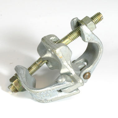 Scaffold clamp fixed double coupler forged