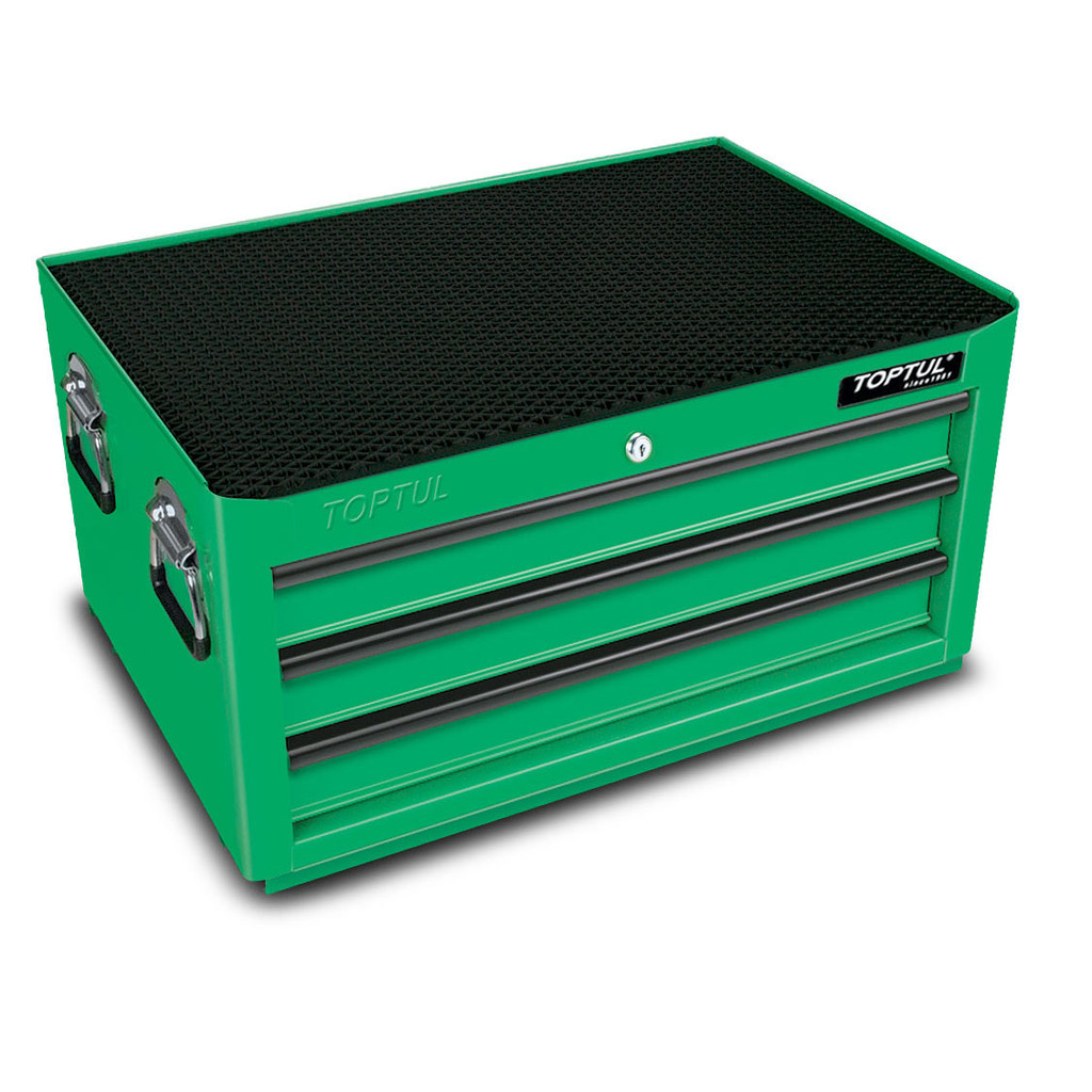 Toptul TBAA0304 General Series 3Drawer Middle Tool Chest Green
